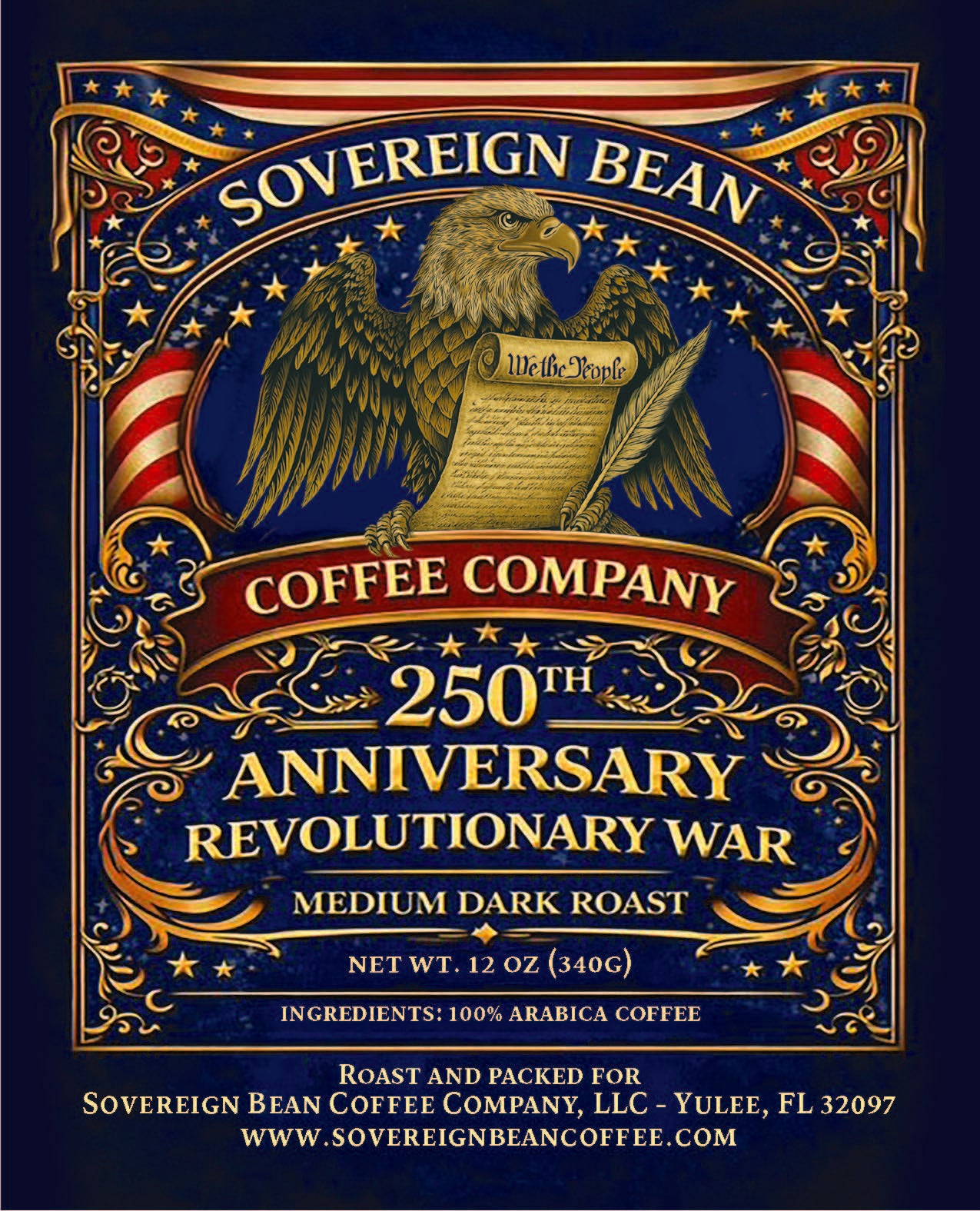 250th Anniversary of the Revolutionary War-Medium Dark Roast